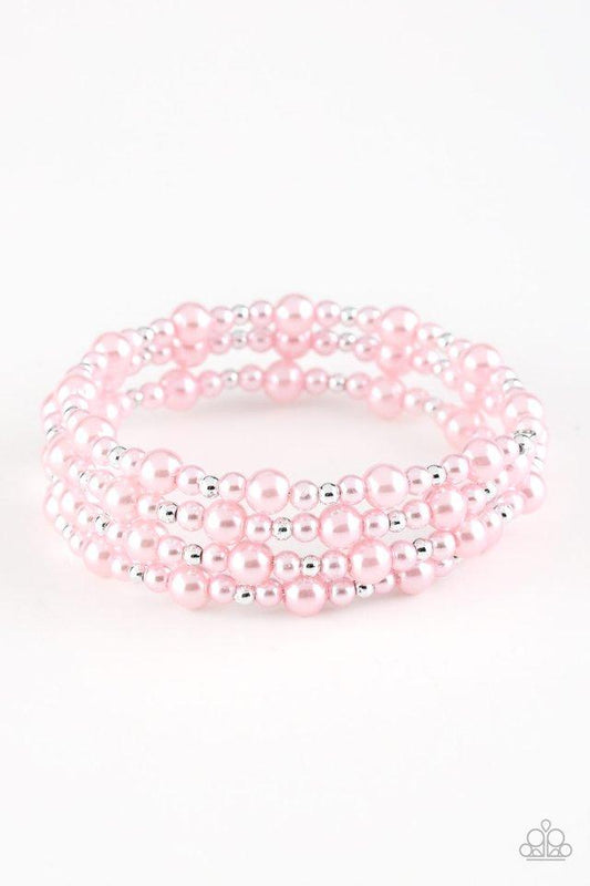 Paparazzi Bracelet ~ Classic Confidence - Pink