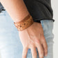 Bronco Bravado - Brown - Paparazzi Bracelet Image
