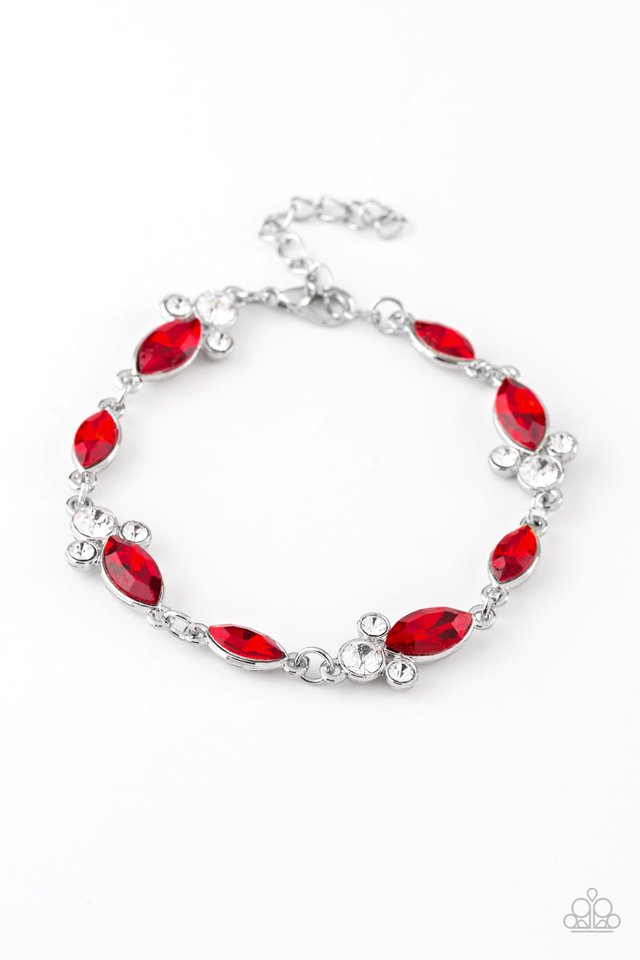 At Any Cost - Red - Paparazzi Bracelet Image