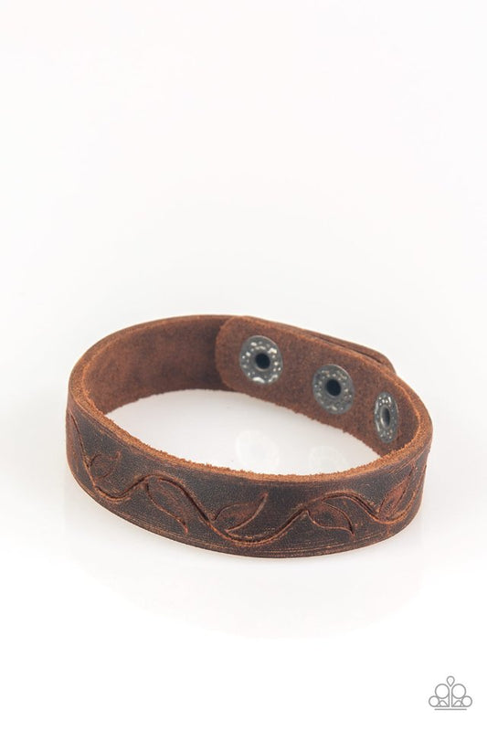 Happy Harvester - Brown - Paparazzi Bracelet Image