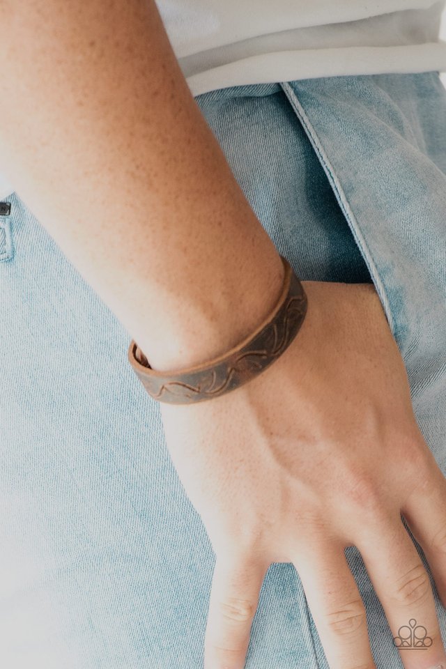 Happy Harvester - Brown - Paparazzi Bracelet Image