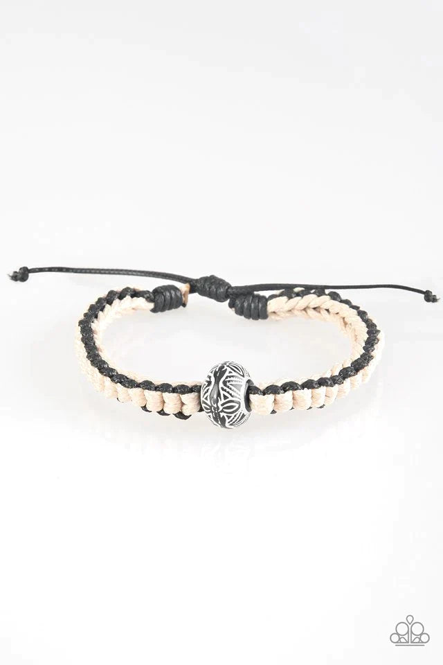 Paparazzi Bracelet ~ Tropic Trek - Black