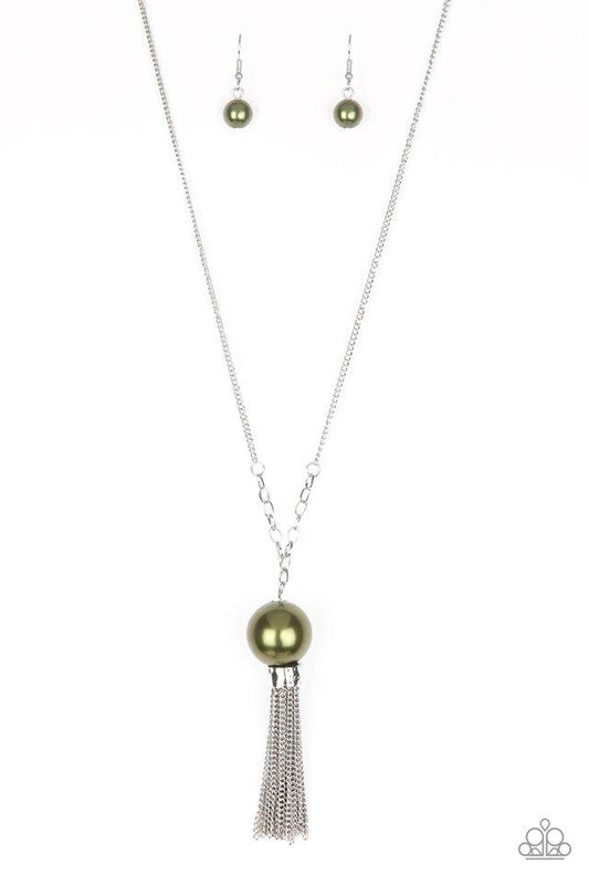 Paparazzi Necklace ~ Belle Of The BALLROOM - Green