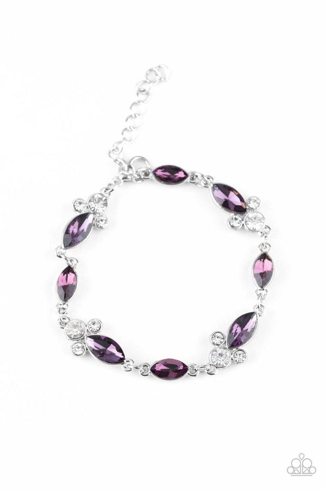 Paparazzi Bracelet ~ At Any Cost - Purple