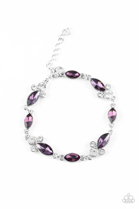 Paparazzi Bracelet ~ At Any Cost - Purple