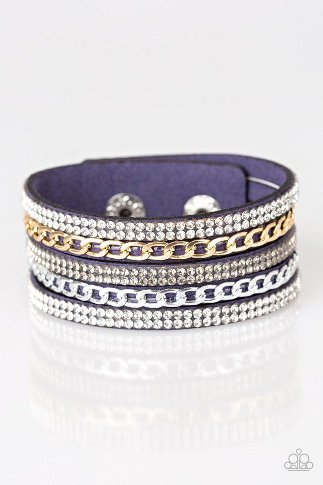 Fashion Fiend - Blue - Paparazzi Bracelet Image