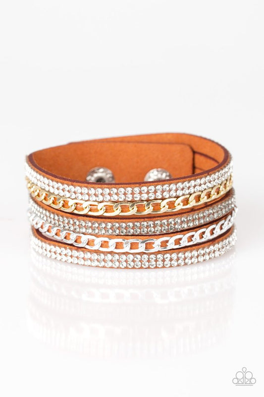 Fashion Fiend - Orange - Paparazzi Bracelet Image