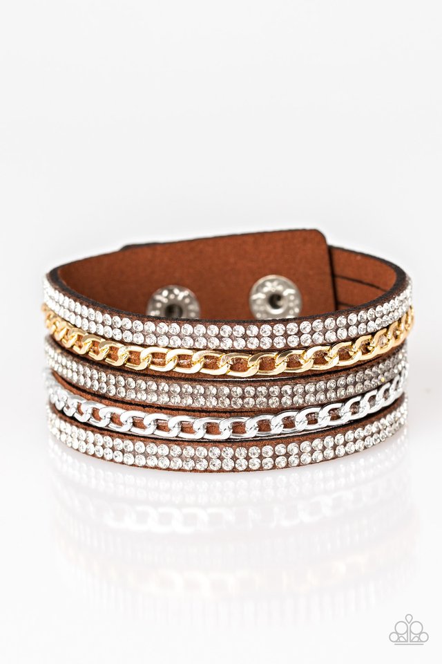 Fashion Fiend - Brown - Paparazzi Bracelet Image
