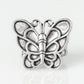 Sky High Butterfly - Silver - Paparazzi Ring Image