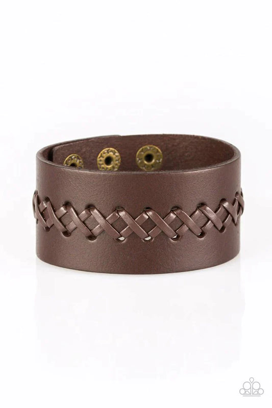 Paparazzi Bracelet ~ Be A Sport - Brown