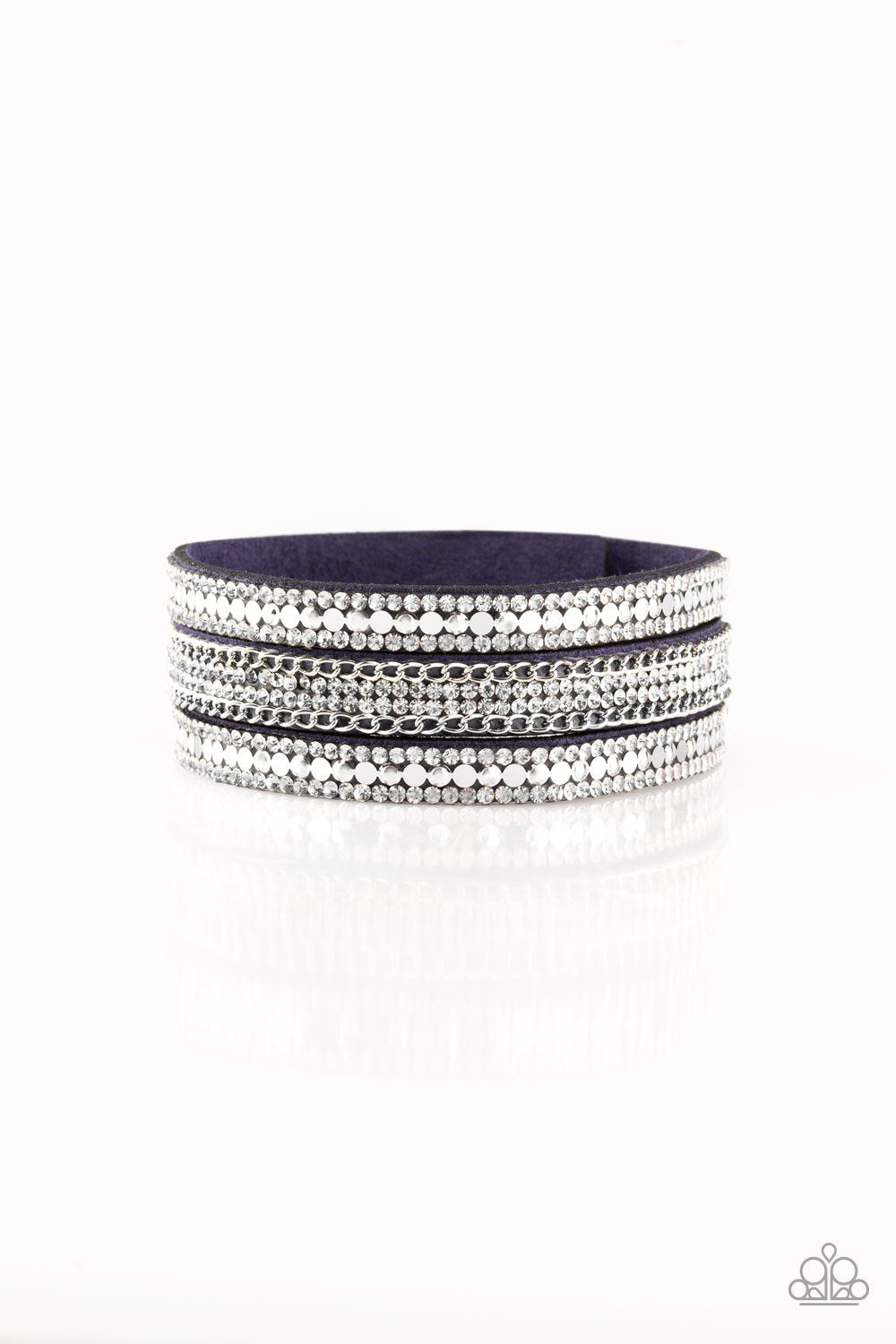 Paparazzi Bracelet ~ Fashion Fanatic - Blue