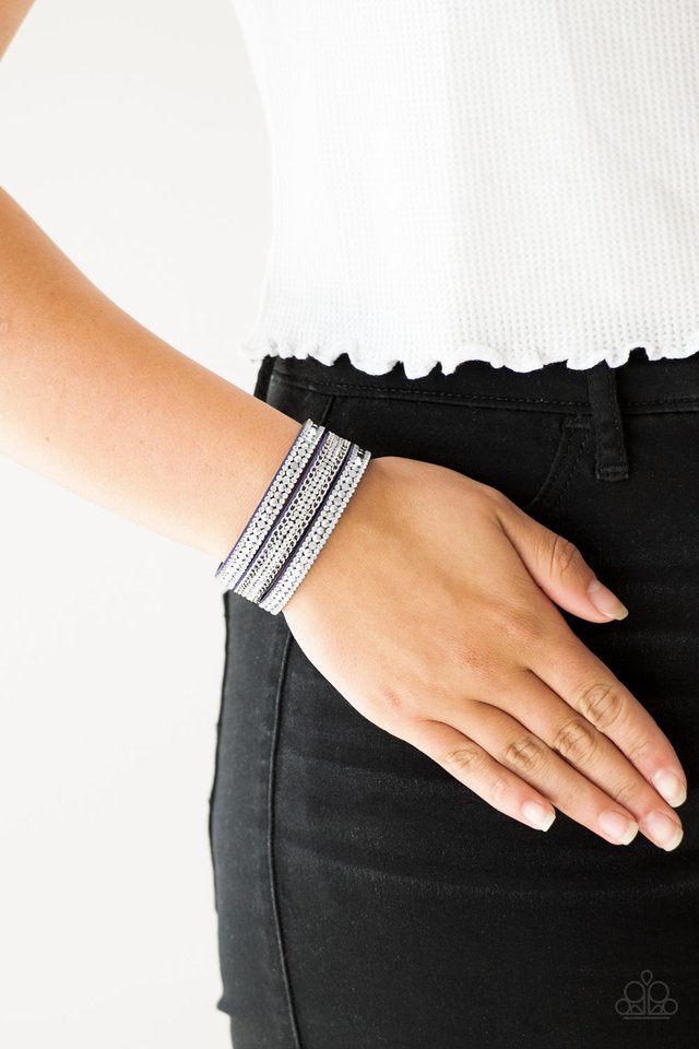 Fashion Fanatic - Blue - Paparazzi Bracelet Image