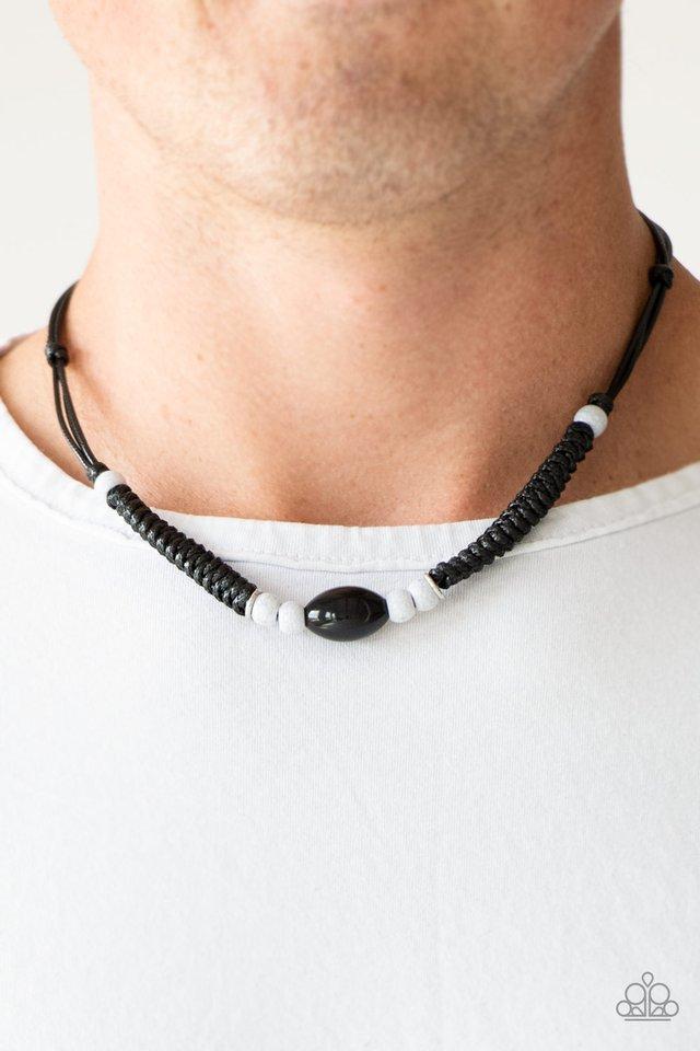Paparazzi Necklace ~ The Forerunner - Black