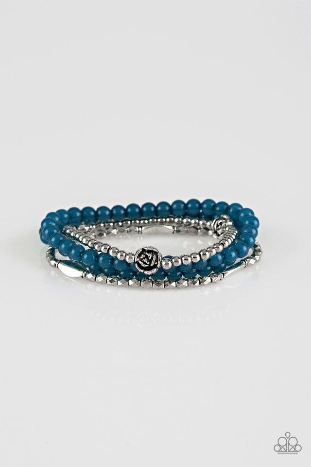 Paparazzi Bracelet ~ Blooming Buttercups - Blue