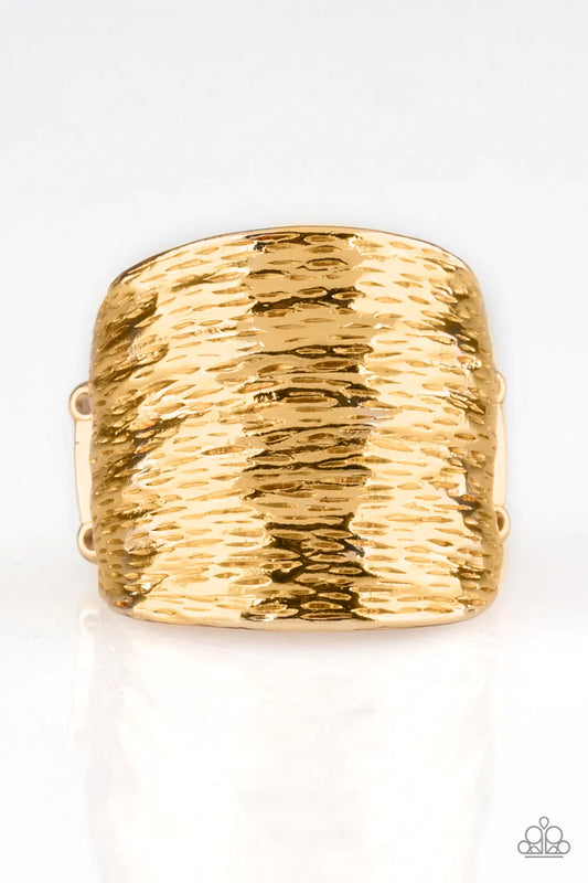 Paparazzi Ring ~ Paleo Patterns - Gold
