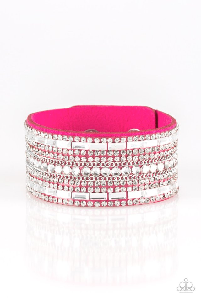 Rebel Radiance - Pink - Paparazzi Bracelet Image