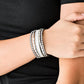 Seize The Sass - Silver - Paparazzi Bracelet Image