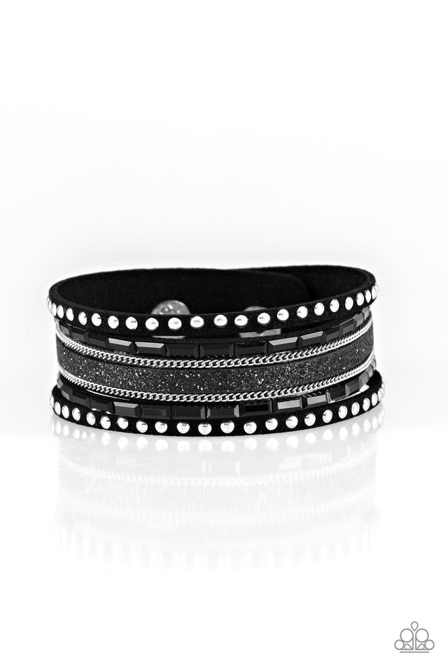 Seize The Sass - Black - Paparazzi Bracelet Image