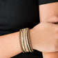 Seize The Sass - Brass - Paparazzi Bracelet Image
