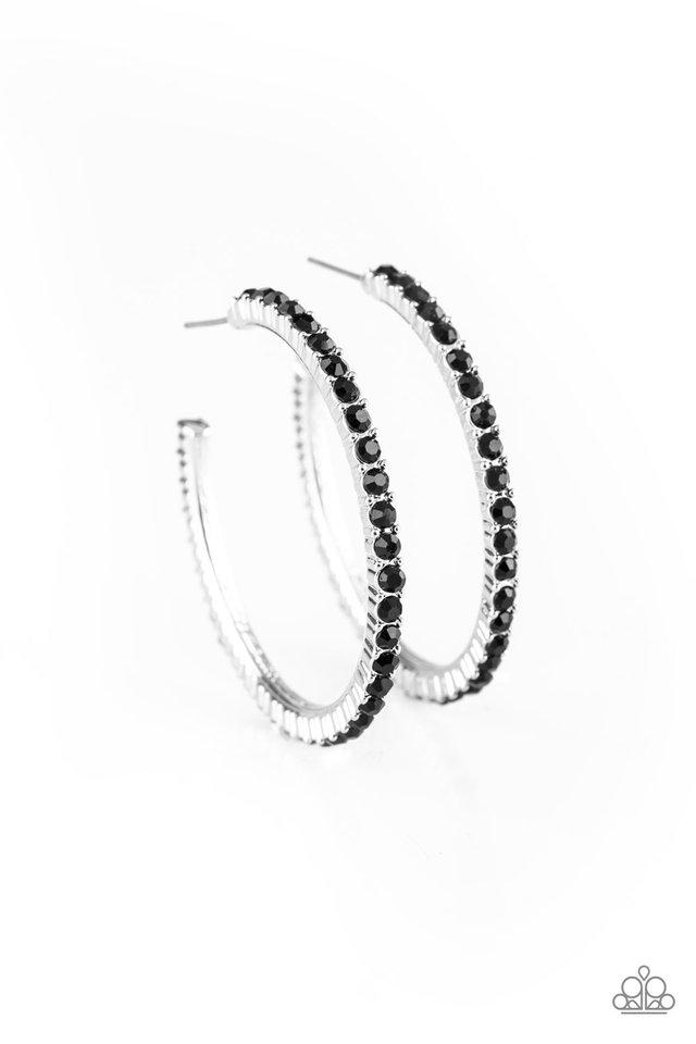 Paparazzi Earring ~ Must Be The Money - Black