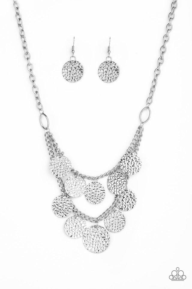 Paparazzi Necklace ~ Works Every CHIME - Silver