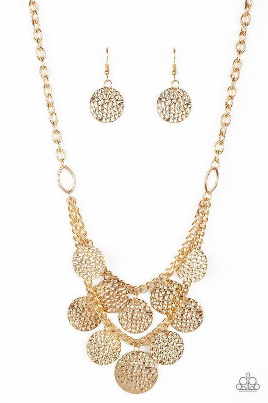 Paparazzi Necklace ~ Works Every CHIME - Gold