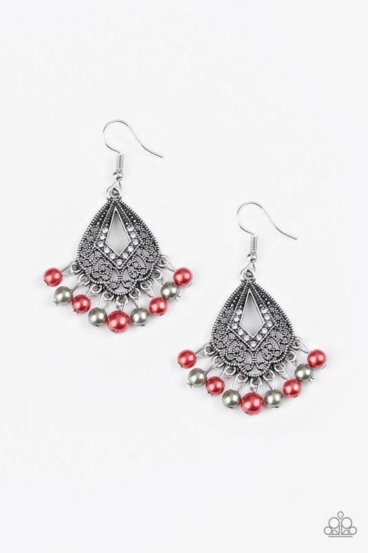 Paparazzi Earring ~ Gracefully Gatsby - Multi