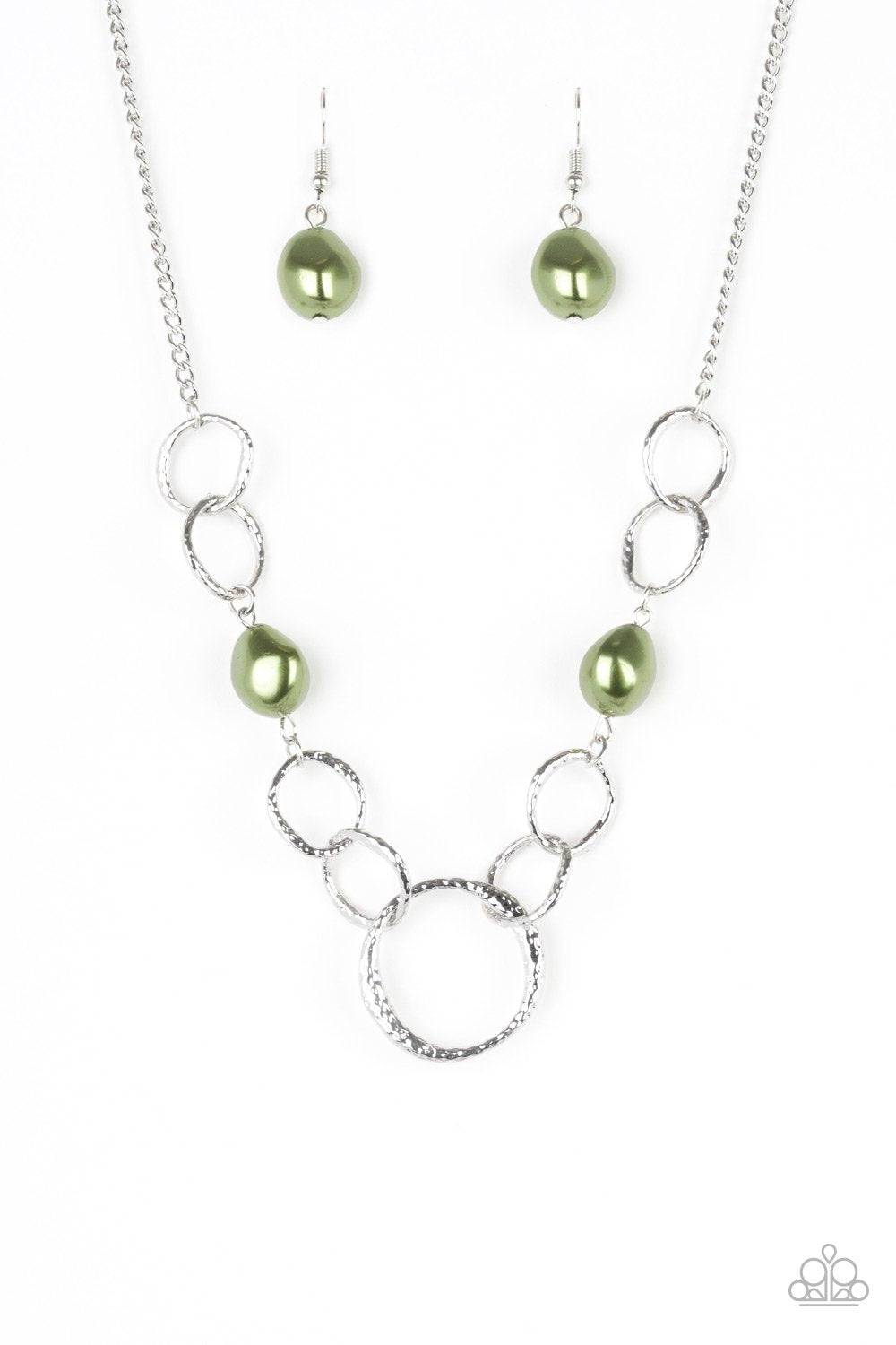 Paparazzi Necklace ~ Lead Role - Green