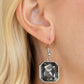 Me, Myself, and IDOL - Silver - Paparazzi Earring Image