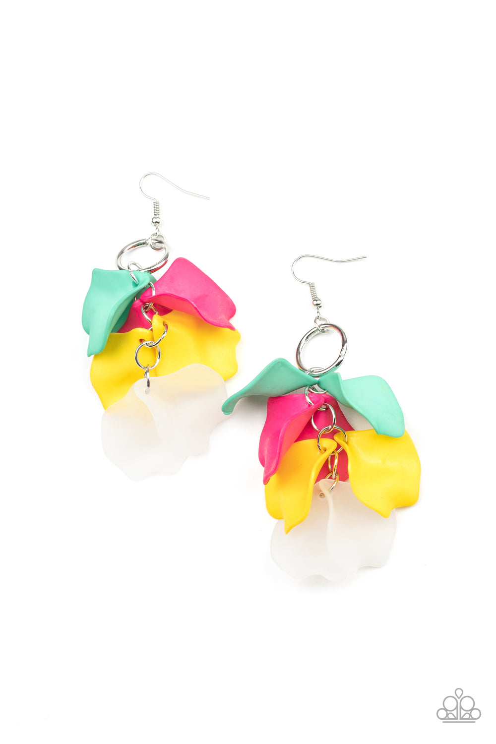 Paparazzi Earring ~ Glass Gardens - Multi