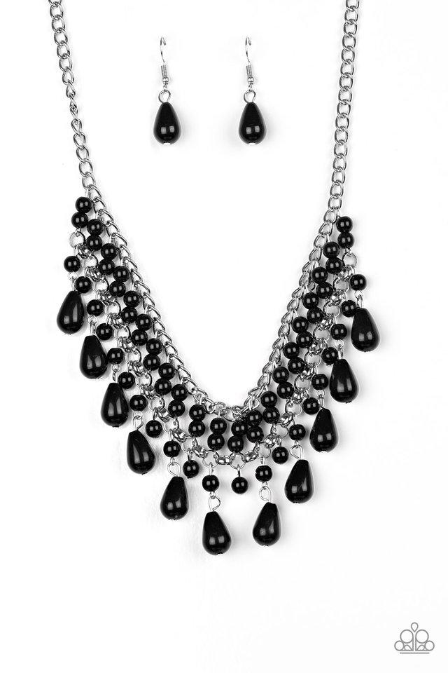 Paparazzi Necklace ~ The Guest List - Black