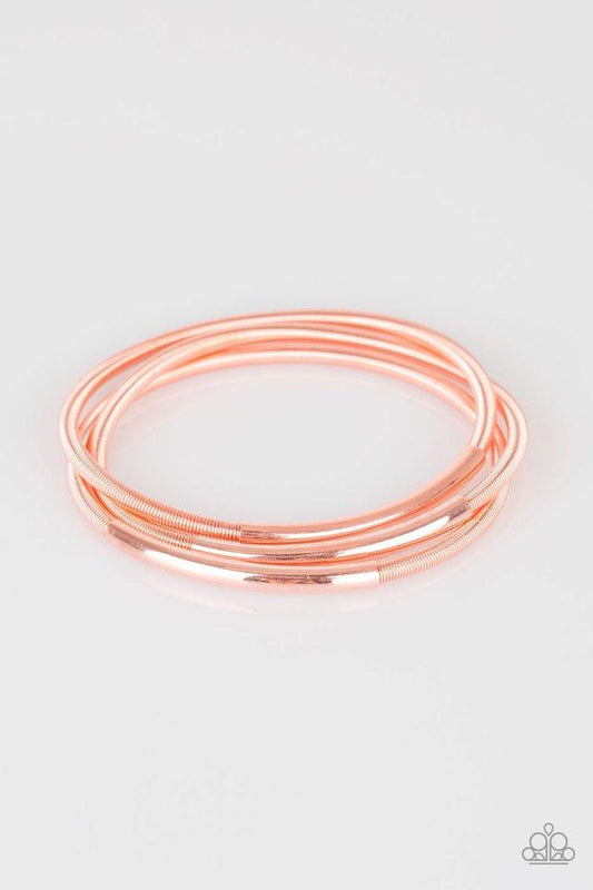Paparazzi Bracelet ~ Its A Stretch - Copper