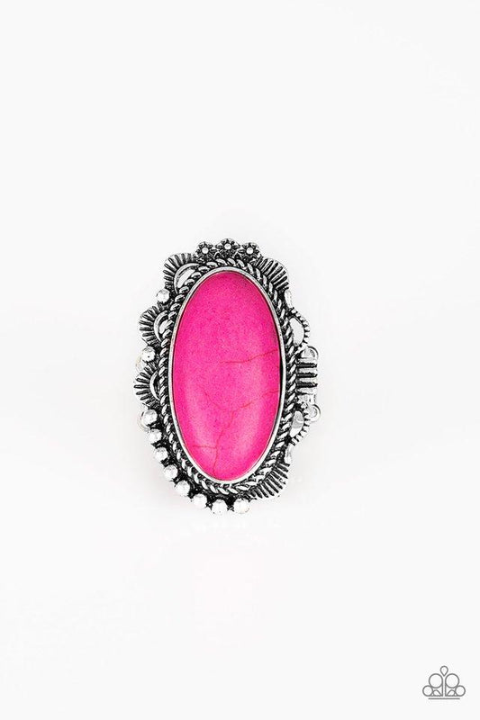 Paparazzi Ring ~ Open Range - Pink