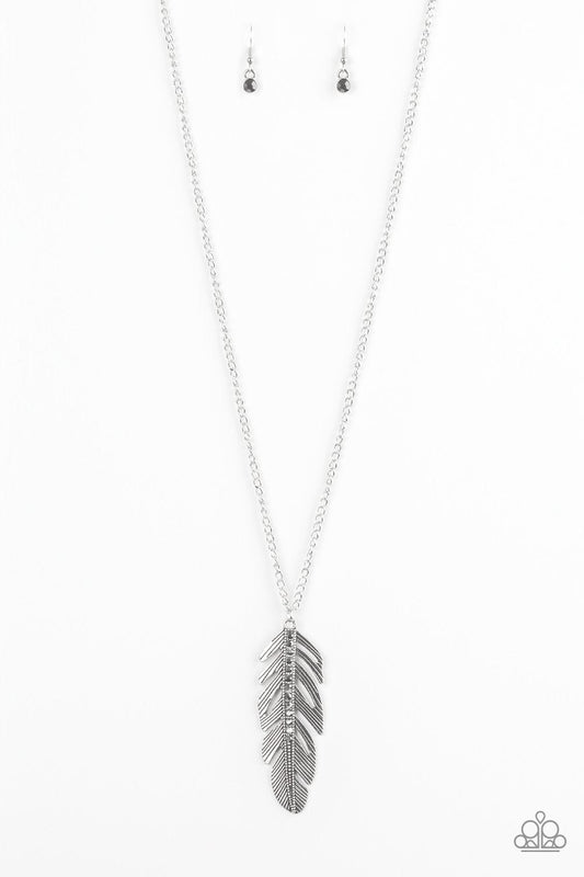 Paparazzi Necklace ~ Sky Quest - Silver