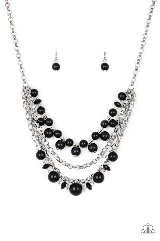 Rockin Rockette - Black - Paparazzi Necklace Image