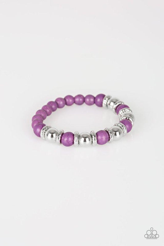 Paparazzi Bracelet ~ Across the Mesa - Purple