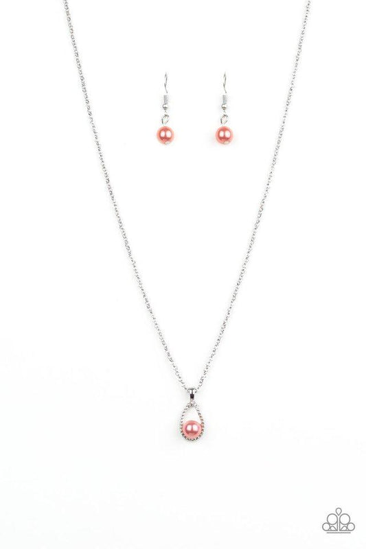 Paparazzi Necklace ~ Traditionally Traditional - Orange
