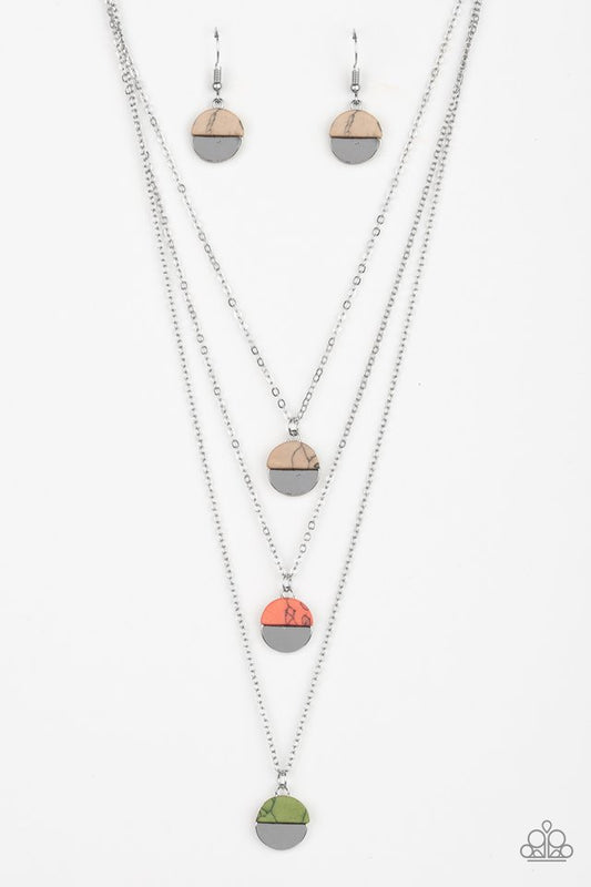 Rural Reconstruction - Multi - Paparazzi Necklace Image