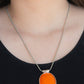 Rising Stardom - Orange - Paparazzi Necklace Image