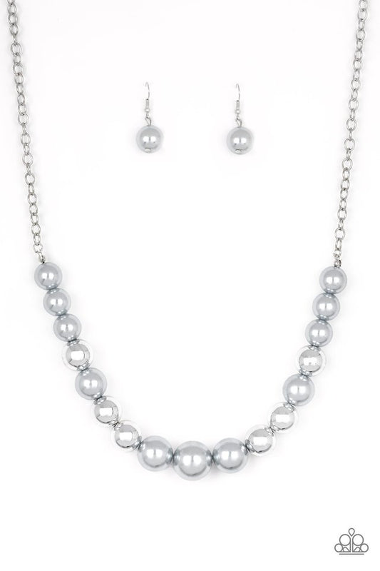 Take Note - Silver - Paparazzi Necklace Image