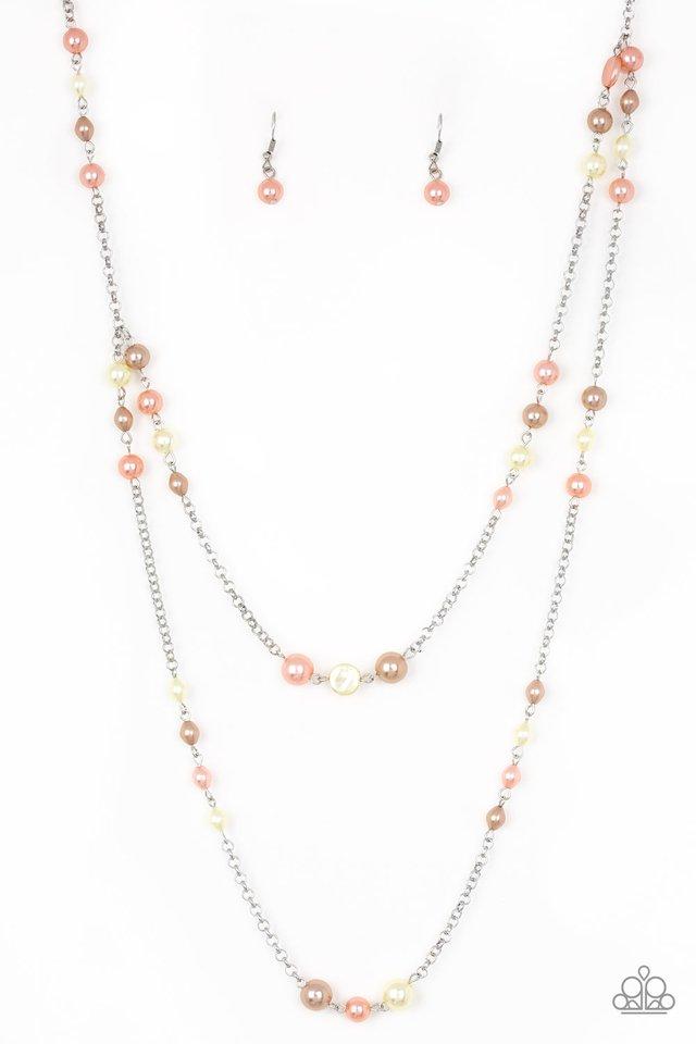 Paparazzi Necklace ~ Pearl Promenade - Multi