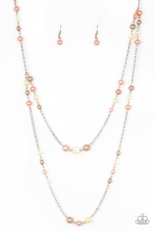 Paparazzi Necklace ~ Pearl Promenade - Multi