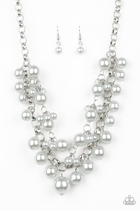 BALLROOM Service - Silver - Paparazzi Necklace Image