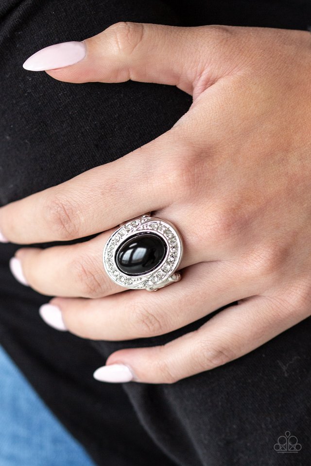 The ROYALE Treatment - Black - Paparazzi Ring Image