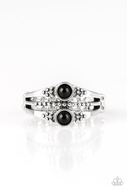 Paparazzi Ring ~ Give It Your ZEST - Black