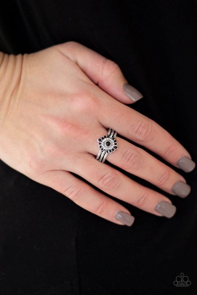 Rainbow Rivera - Black - Paparazzi Ring Image