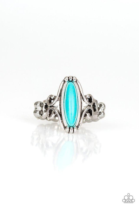 Paparazzi Ring ~ Desert Canyons - Blue