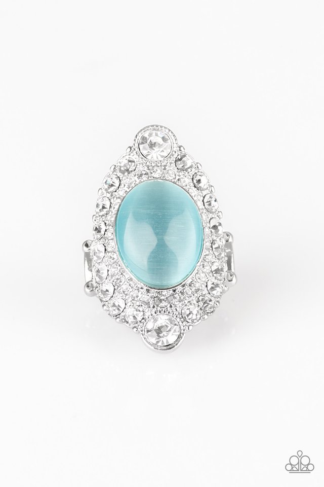 Riviera Royalty - Blue - Paparazzi Ring Image