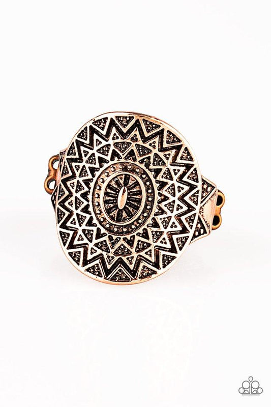 Paparazzi Ring ~ Good For The SOL - Copper