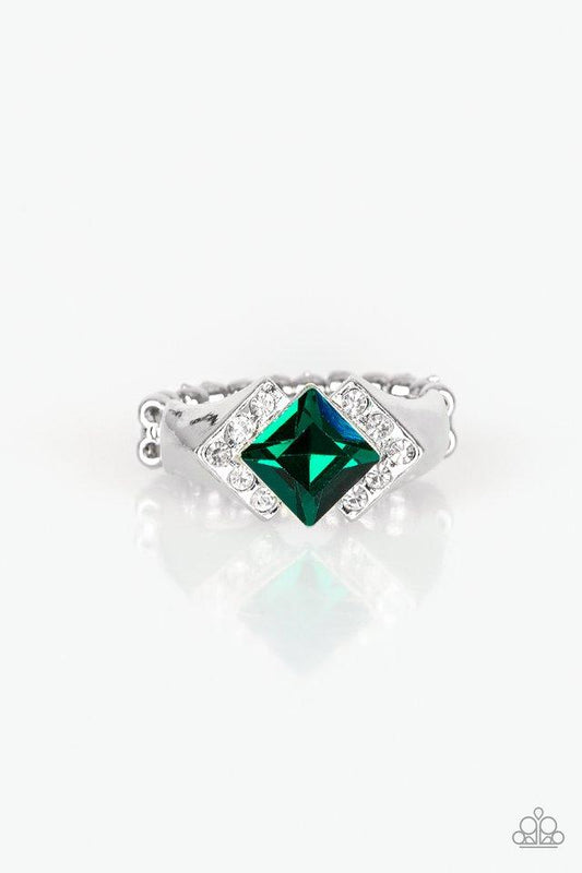 Paparazzi Ring ~ Wallstreet Winner - Green